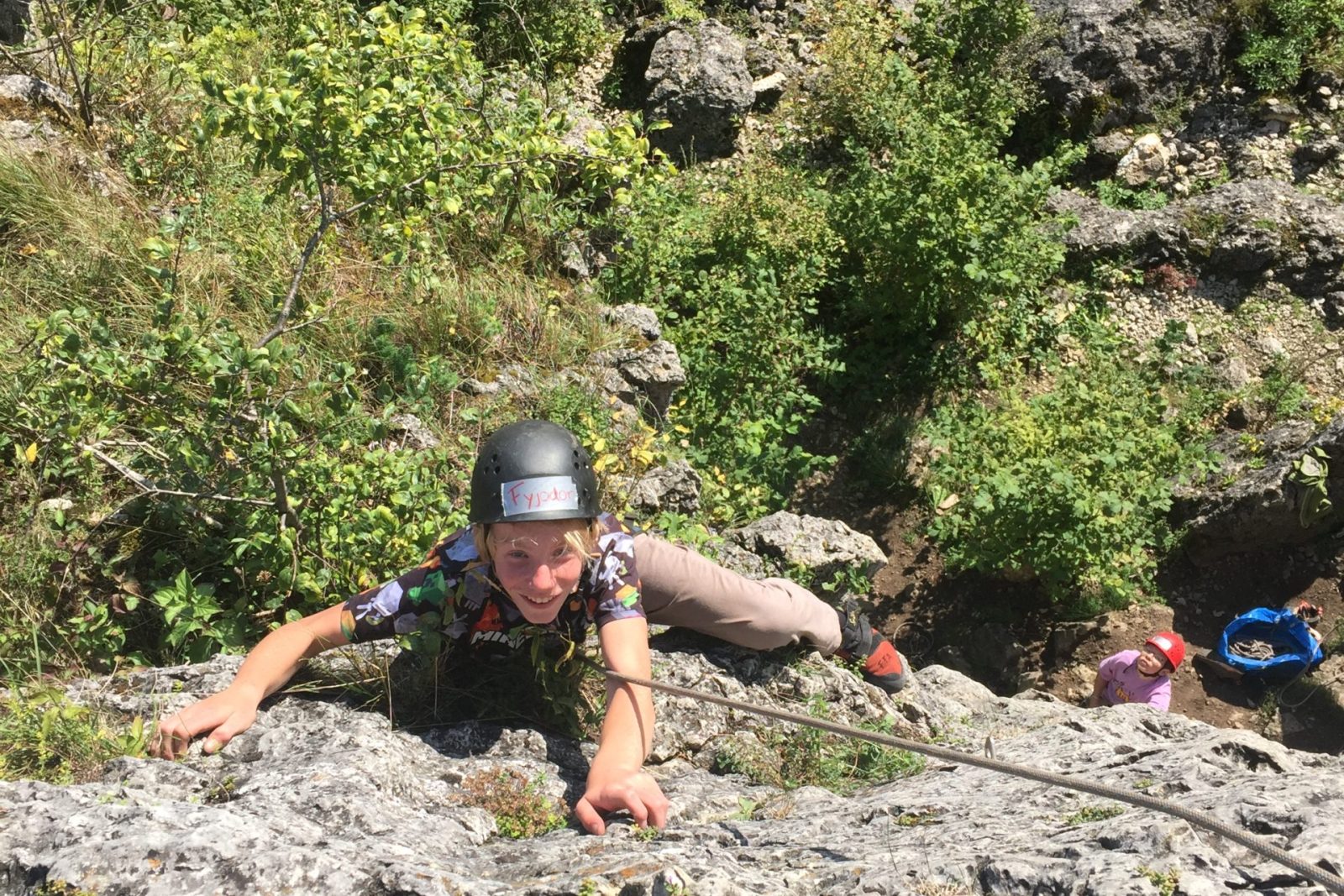 Klettercamp in der fränkischen Schweiz - Ferienlager für sportliche 9-15-Jährige