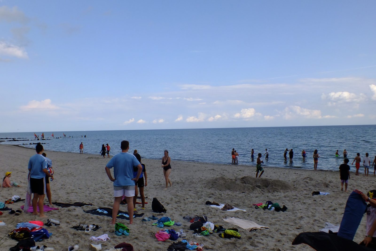 Fußball-Ferien-Freizeit des FLVW (NRW) an der Ostsee (Lensterstrand), Bild 1