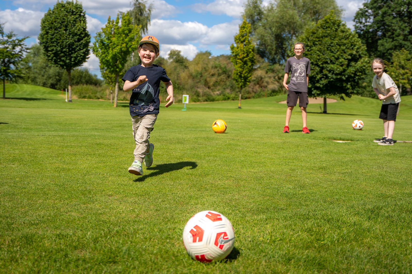 Kindergeburtstag Footgolf, Bild 1