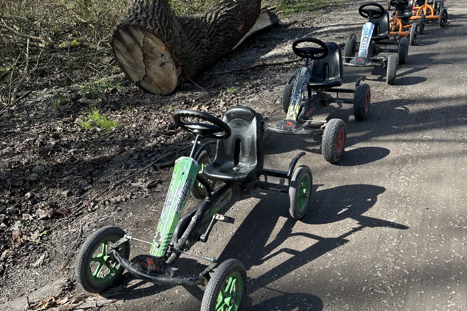 Einfache Bambini Pedalkart Kindergeburtstags-Tour, Bild 1