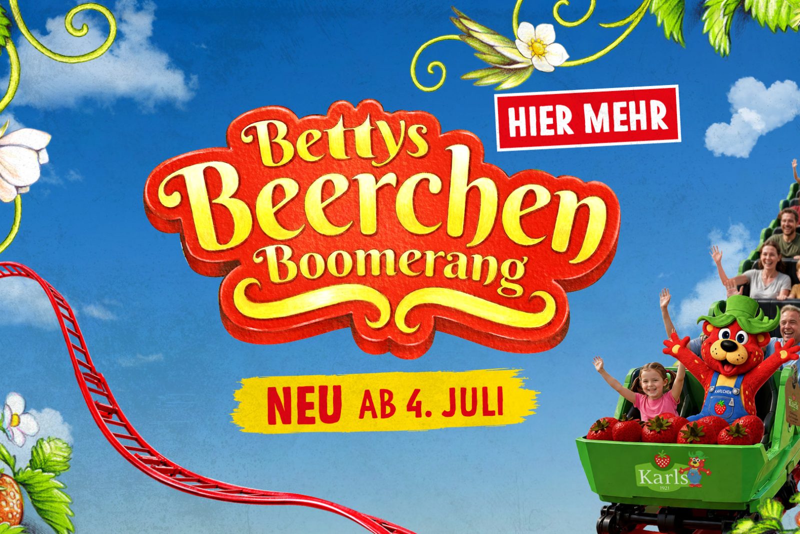 Weltneuheit bei Karls in Döbeln: Bettys Beerchen Boomerang