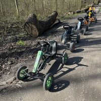 Einfache Bambini Pedalkart Kindergeburtstags-Tour