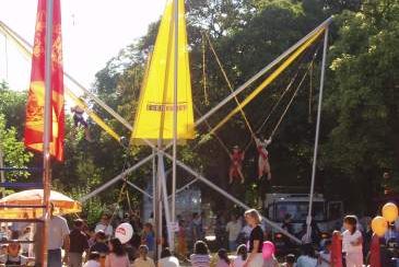 Spielaktion beim Museumsuferfest