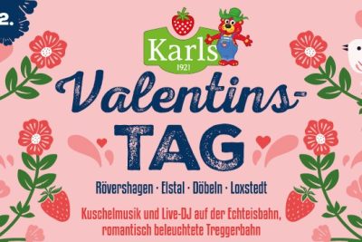 Feiere den Valentinstag bei Karls in Rövershagen! ❤️