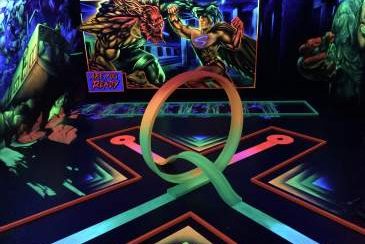 Schwarzlicht Minigolf Kindergeburtstag in Frankfurt - zentral & beliebt, Bild 1