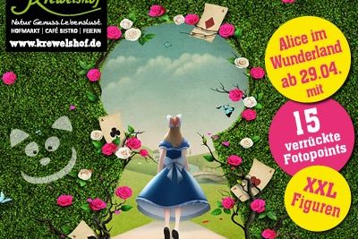 Märchenhafte Frühlingsschau "Alice im Wunderland"