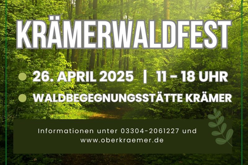 21. KRÄMERWALDFEST - Großes Familien- und Kinderfest mitten im Wald, Bild 1