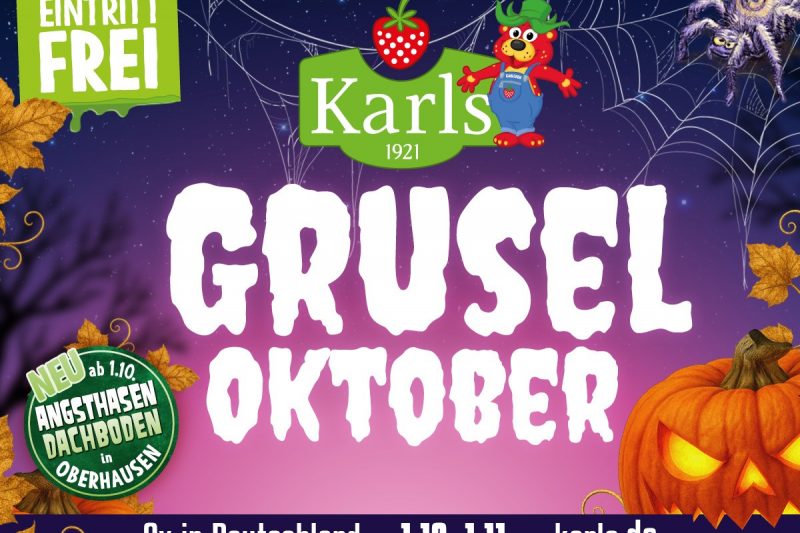 🎃👻 Grusel-Oktober bei Karls in Loxstedt!, Bild 1