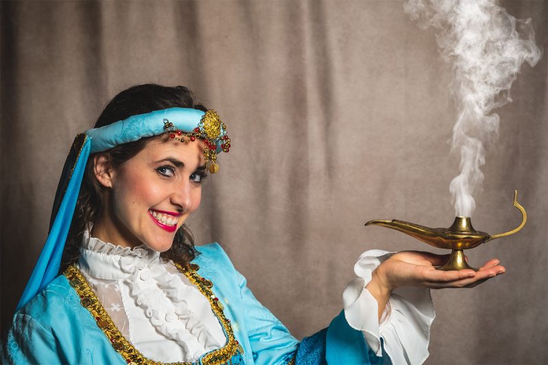11 Uhr Mitspieltheater Aladdin & die Wunderlampe im KIKU Kinderkulturhaus Lohbrügge, Bild 1