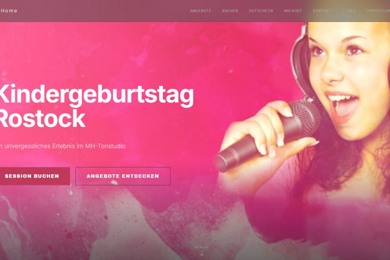 Kindergeburtstag feiern im Tonstudio, Bild 1