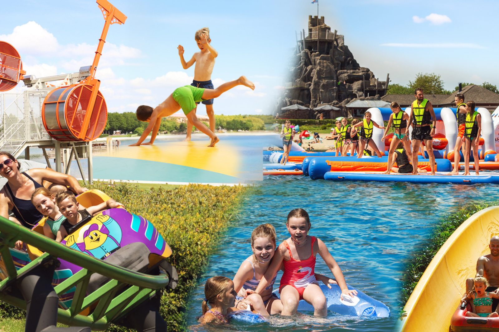 BillyBird Hemelrijk – Familienpark mit Badesee, Attraktionen und Indoor-Spaß