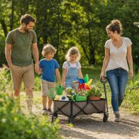 Spielzeug und Gartenideen für Familien mit Kindern unterwegs