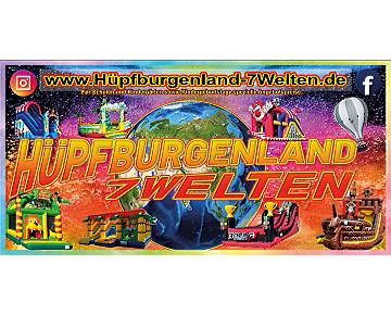 Kindergeburtstag im Hüpfburgenpark 7 Welten in Trier