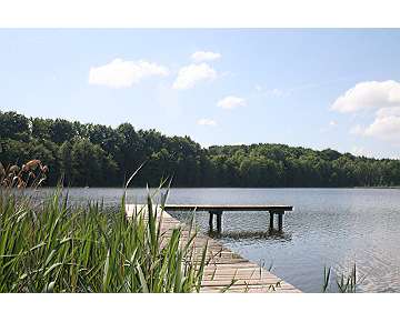 Badesee in Mecklenburg Vorpommern an der Müritz