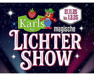 Magische Lichtershow in Elstal bei Berlin ✨🌙