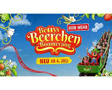 Weltneuheit bei Karls in Döbeln: Bettys Beerchen Boomerang