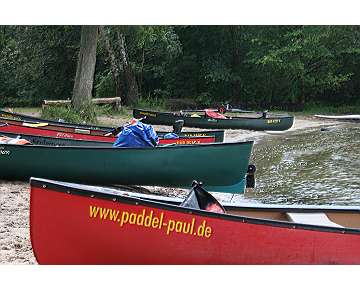 Kanutouren in der mecklenburgischen Seenplatte