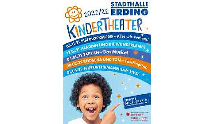 Stadthalle Erding - Bühne frei für Kindertheater!