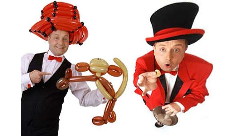 Ballonkünstler als Kinderanimation für Kinder