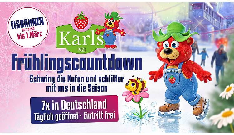 Frühlingscountdown bei Karls in Rövershagen bei Rostock🌹