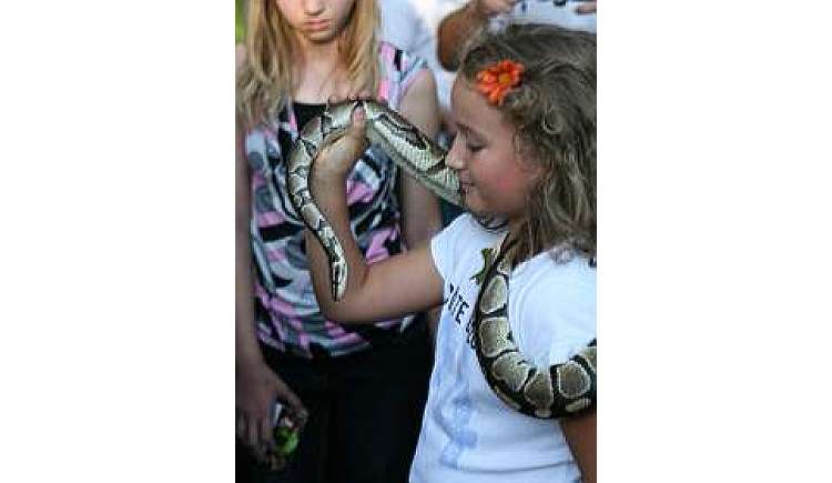 Kindergeburtstag mit exotischen Tieren Karlsruhe und Stuttgart