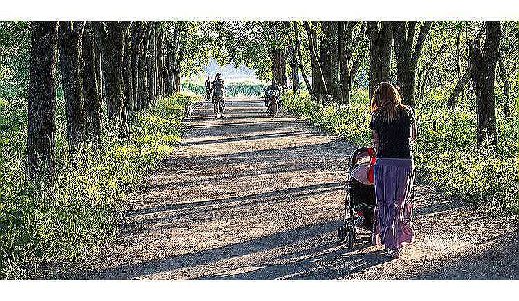 Der Kinderwagen als praktischer Begleiter